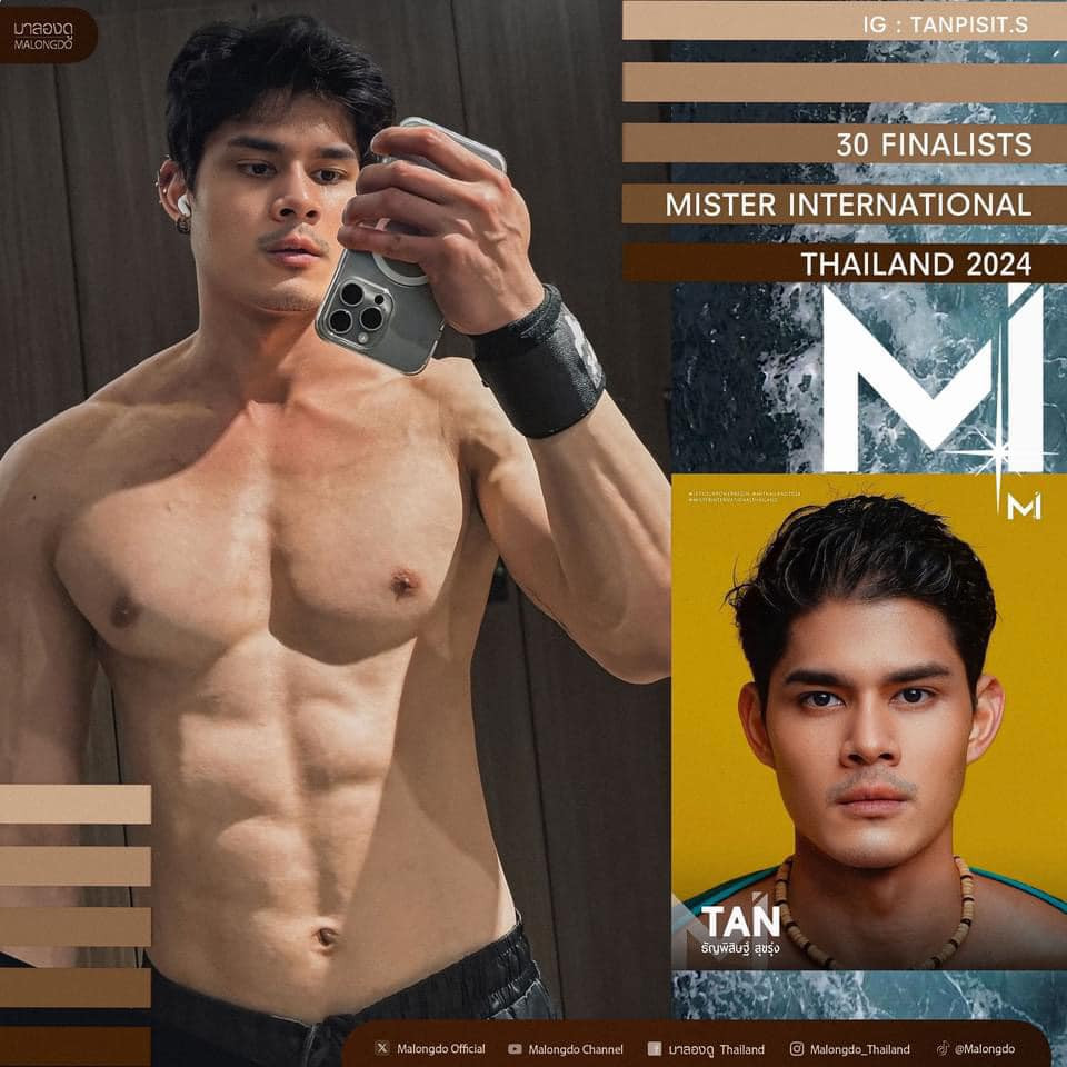 chutipong fame buddharak vence mr international thailand 2024.  DEf15aj