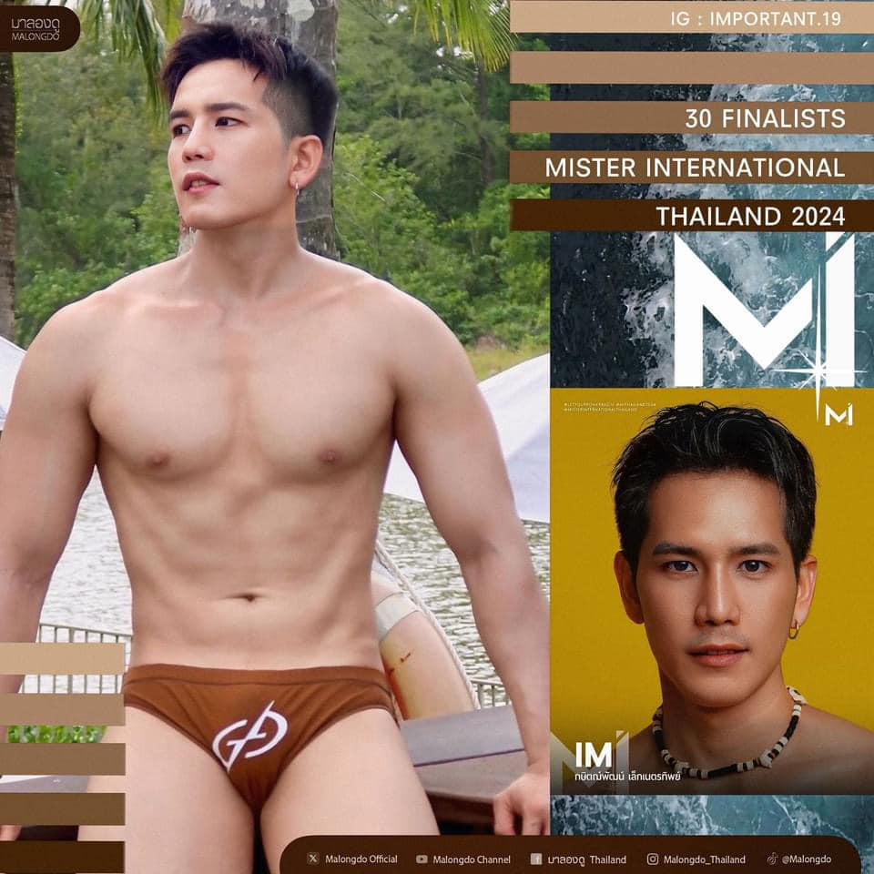 chutipong fame buddharak vence mr international thailand 2024.  DEfwWKB