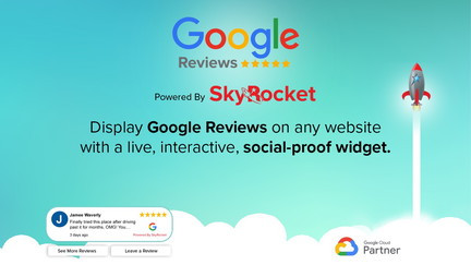 undefined Display your Google Reviews on your website and with auto-updates weekly.