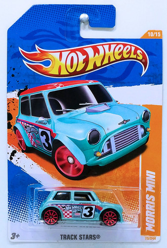 Машинка Hot Wheels Morris Mini (Cooper) 2011 Track Stars (#75) T9760.jpg