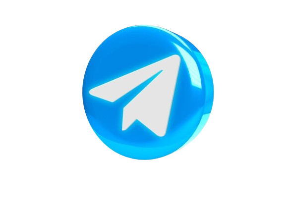 realistic shiny 3d round button with telegram icon 125540 2951 removebg preview