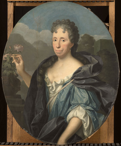 Lubienitzki, Christoffel Sabina Agneta d'Acquet (1675 1726). Жена Arent van Buren, 1721, 102 cm x 84