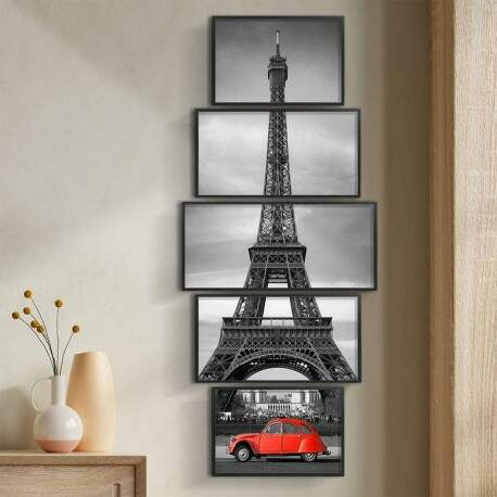 Kit 5 Quadros Decorativos Torre Eiffel 02.jpg