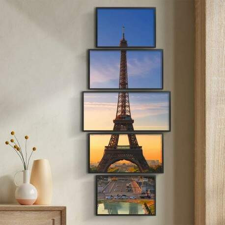 Kit 5 Quadros Decorativos Torre Eiffel.jpg