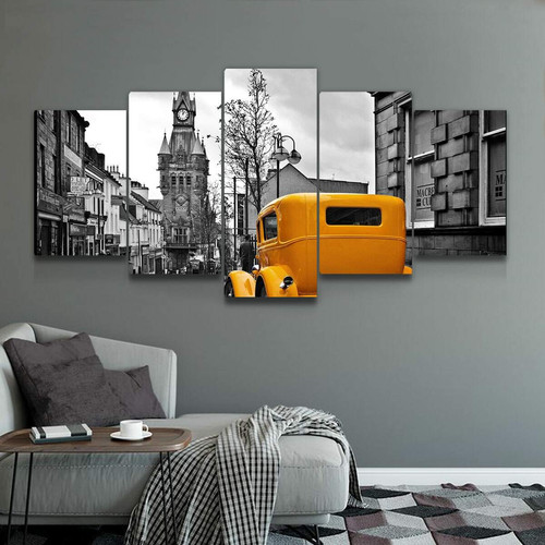 Quadros Decoração 5 Peças Para Sala Quarto Londres Cidade Turistica.jpg