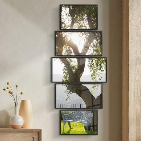 Kit 5 Quadros Decorativos Árvores Raios de Sol.jpg