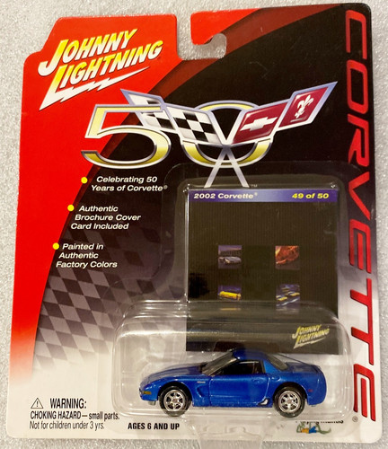 Машинка Johnny Lightning 2002 Corvette 2002 Corvette 50th Anniversary (49 50) 992 01 49.jpg
