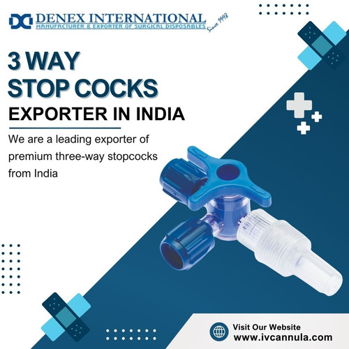 Stopcock plastic medical exporter in India.jpg