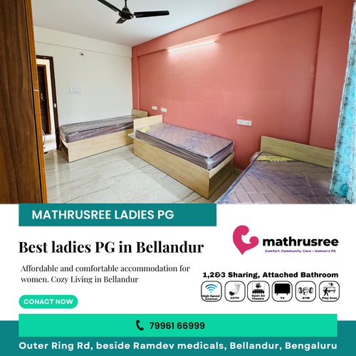 Searching for the best women PG in Bellandur?