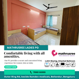 Looking for the best ladies PG in Bellandur?