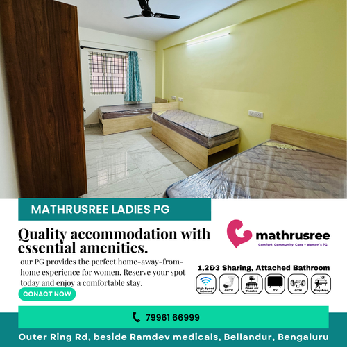 Looking for a ladies paying guest in Bellandur?