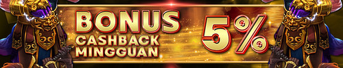 10.BONUS CASHBACK MINGGUAN SLOT