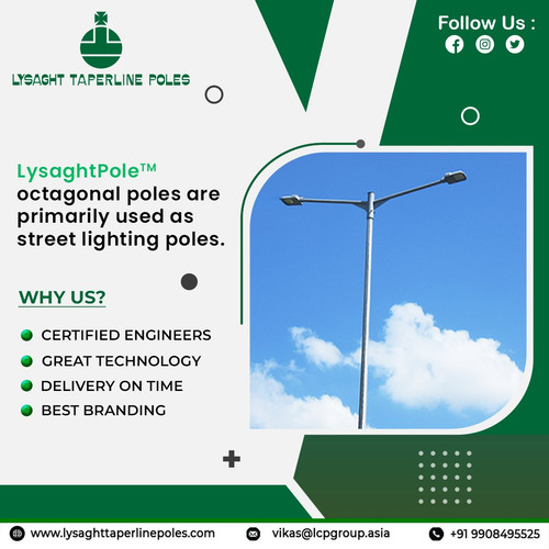 Top quality street light poles manufacturer and supplier company in India.jpg