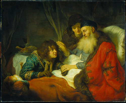 Flinck, Govert Исаак благословляет Иакова, 1638, 117 cm х 141 cm, Холст, масло