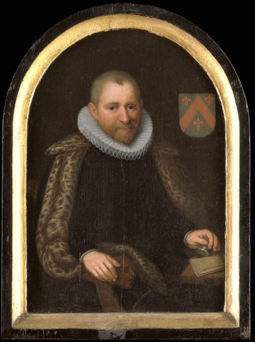 Engelsz, Cornelis (возможно) Gerrit Willemsz Overrijn van Schoterbosch (род. 1538), 1605, 39 cm х 29
