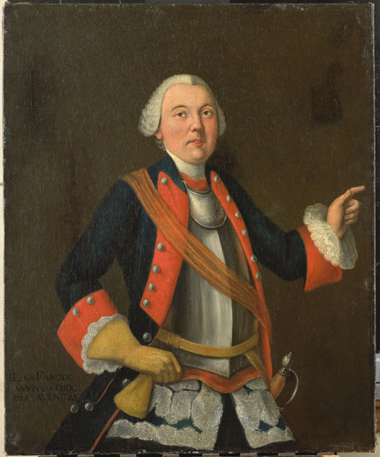 Fargue van Nieuwland, Isaac Lodewijk la Jan Hendrik van Rijswijk (род. 1717), 1754, 97 cm х 80 cm, Х