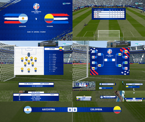Overlays CONMEBOL Copa América 2024