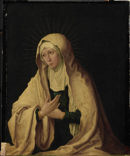 Unknown Дева Мария, 1520, 26,6 cm х 21,5 cm, Дерево, масло