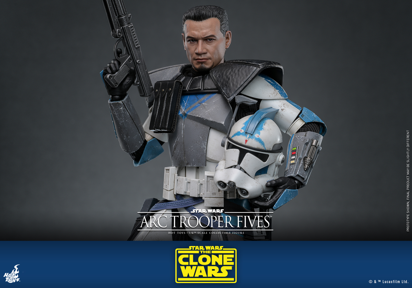 Star Wars: The Clone Wars – Arc Trooper Fives by Hot Toys