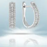 Серьги с бриллиантами E01 ICE 35841