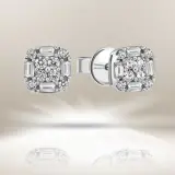 Серьги с бриллиантами E2022 ICE 0112