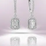 Серьги с бриллиантами E01 ICE 35894