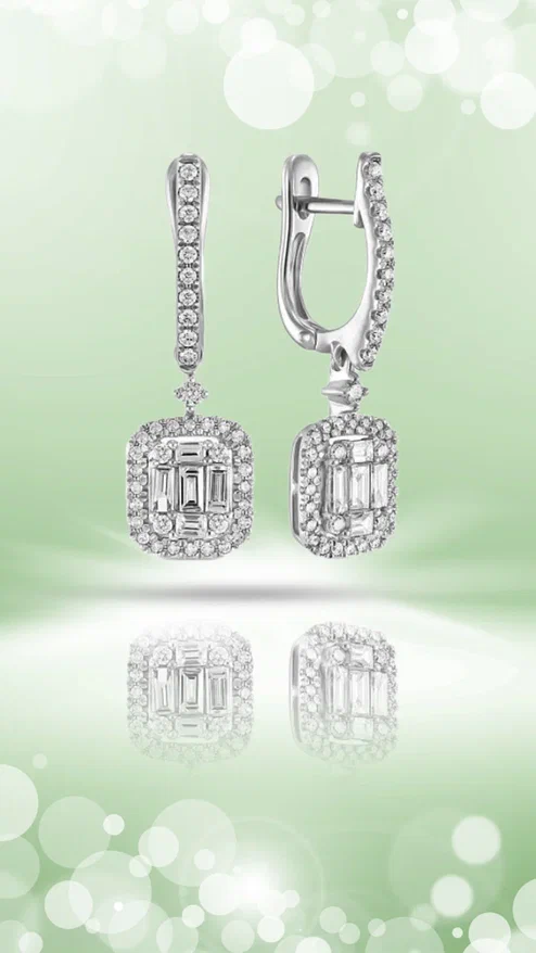 Серьги из золота с бриллиантами E01 ICE 35897.webp
