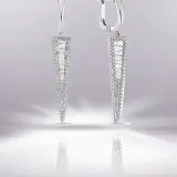 Серьги с бриллиантами E01 ICE 35829