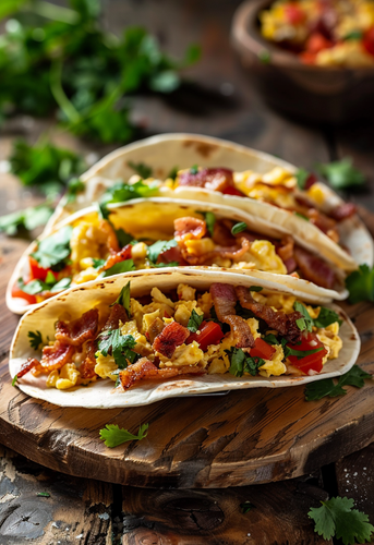 dterox Scrambled egg and bacon breakfast tacos food photograp d12f446a 2a00 4db4 ba9b c6c9c08ceab1 1.png