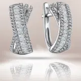 Серьги с бриллиантами E2018 ICE 0010