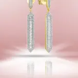 Серьги с бриллиантами E2018 ICE 0006