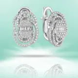 Серьги из золота с бриллиантами E01 ICE 35900