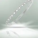 Браслет жесткий с бриллиантами V2022 ICE 0016