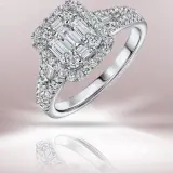 Кольцо с бриллиантами R01 ICE 35891