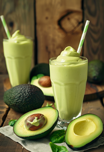dterox A photo of an avocado smoothie in glass cups with stra c595b982 6391 44d7 9d54 3e094c1a0d01 1.png