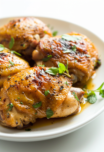 dterox A plate of golden brown chicken thighs garnished with 016e9b98 2e50 4819 8e6d c97eaf255bd3 1.png