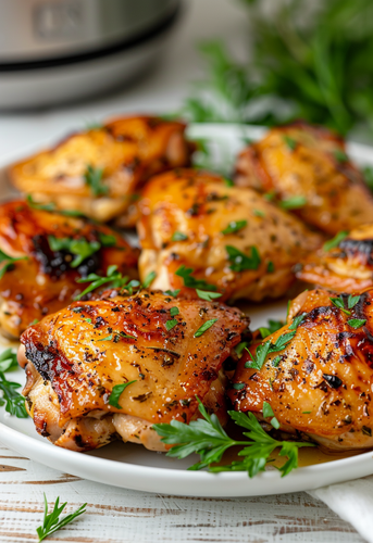 dterox A plate of perfectly cooked chicken thighs perfectly c 72f335a3 0985 48a1 b592 2bb420ae0c61 1.png
