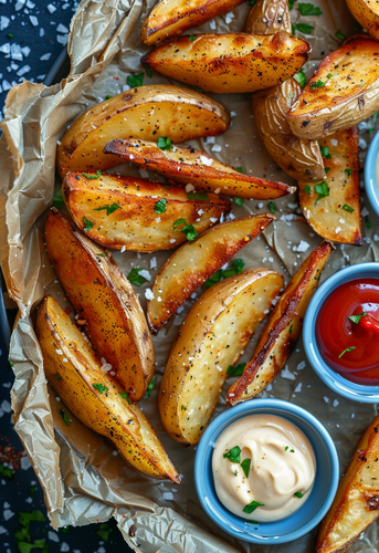 dterox A photo of crispy potato wedgers with salt and pepper 53f4d0c4 3b82 47c0 a9fb cc2852f22777 0.png