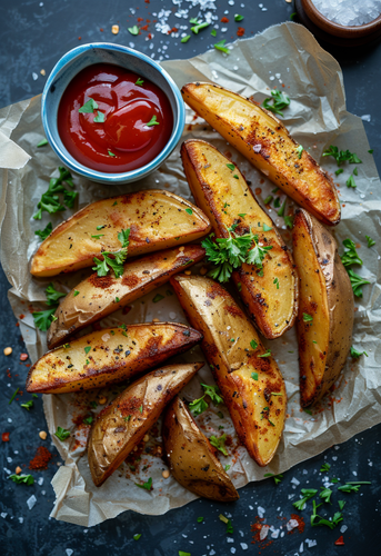 dterox A photo of crispy potato wedgers with salt and pepper 53f4d0c4 3b82 47c0 a9fb cc2852f22777 3.png