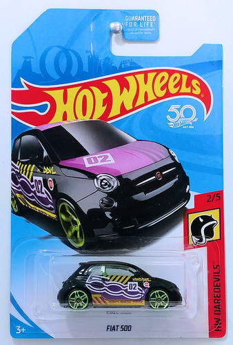 Машинка Hot Wheels Fiat 500 2018 Daredevils (2 5) FRR83.jpg