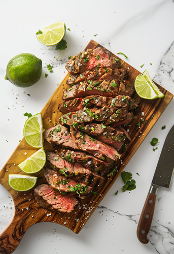 dterox Sliced marinated carne asada on a wooden board with a 0f4f6450 e1b3 400b 9c3e db27c1e800e9 3.png