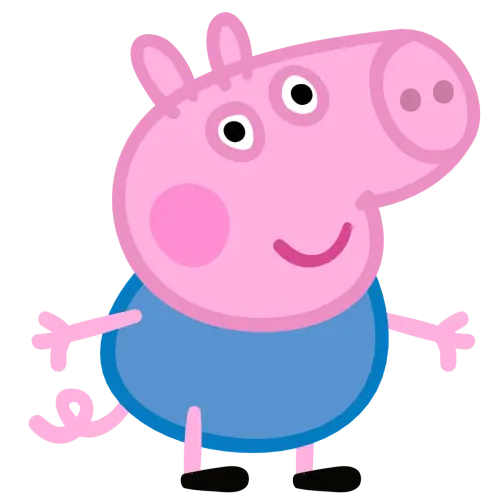 George pig transparent.webp