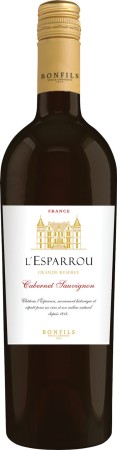 Wino Bonfils LEsparrou Cabernet Sauvignon 0,75L.jpg