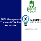 Recruitment of RCFL Management Trainees MT 2024