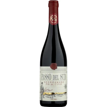 Wino Tagaro Passo del Sud Negroamaroprimitivo 0,75l.webp