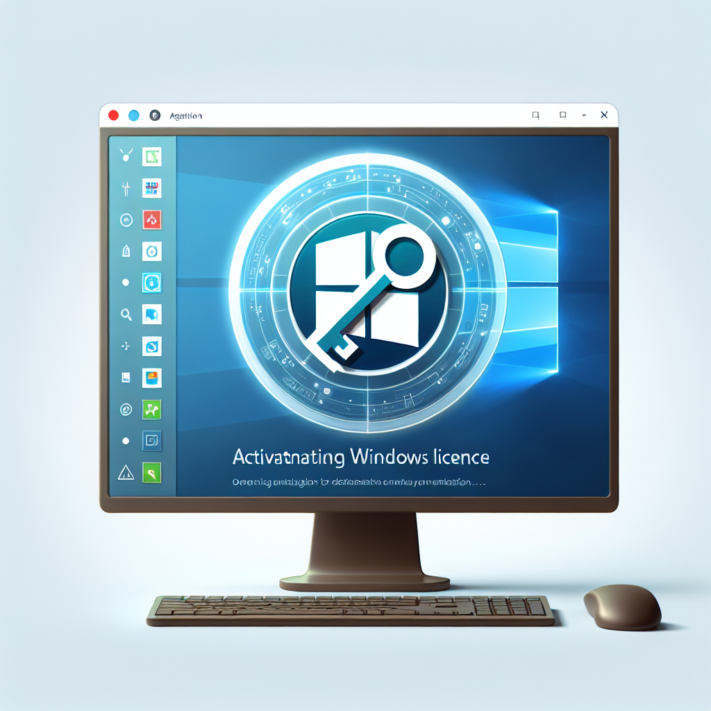 Activación de licencia de Windows mostrando paso a paso el proceso en pantalla de computadora con detalles claros y visibles