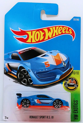 Машинка Hot Wheels Renault Sport R.S. 01 2017 Exotics (#252) DVB13.jpg