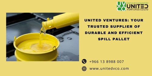 UNITED VENTURES: YOUR TRUSTED SUPPLIER OF DURABLE AND EFFICIENT SPILL PALLET.jpg