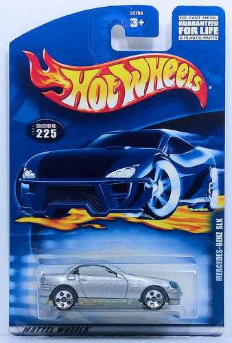 Машинка Hot Wheels Mercedes SLK 2001 (#225) 53754.jpg