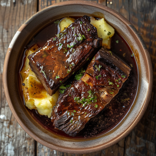 dterox A close up of two braised short ribs perfectly seared 12e83c2a 56a4 40f4 9a2f 1fd319538c65 1.png